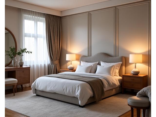 포근하고 아늑한 침실 가구