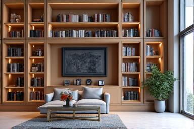 모듈형 책장 및 수납 시스템