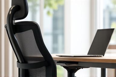 인체공학적 디자인의 오피스 의자