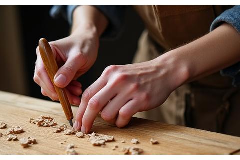 숙련된 장인의 수공예 제작